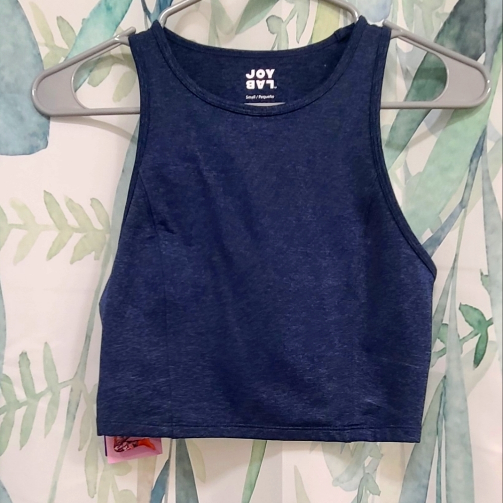 Navy blue workout top